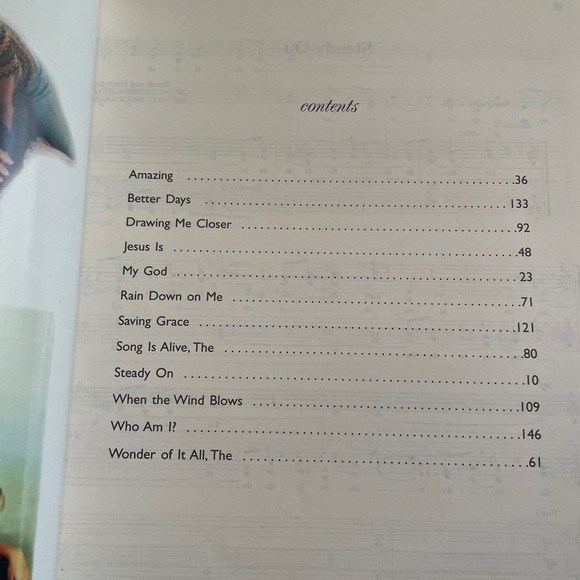 Point of Grace Music Songbook Bundle - Picture 5 of 6